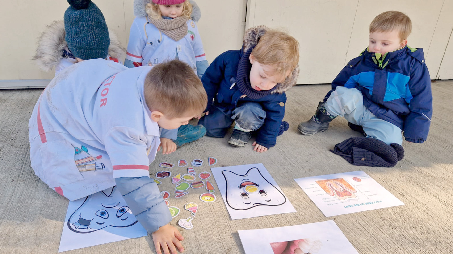 Hygiène bucco-dentaire au Village Educalis.