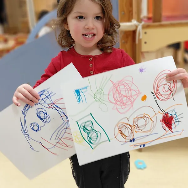 Creche Petits Acrobates Dessin 04