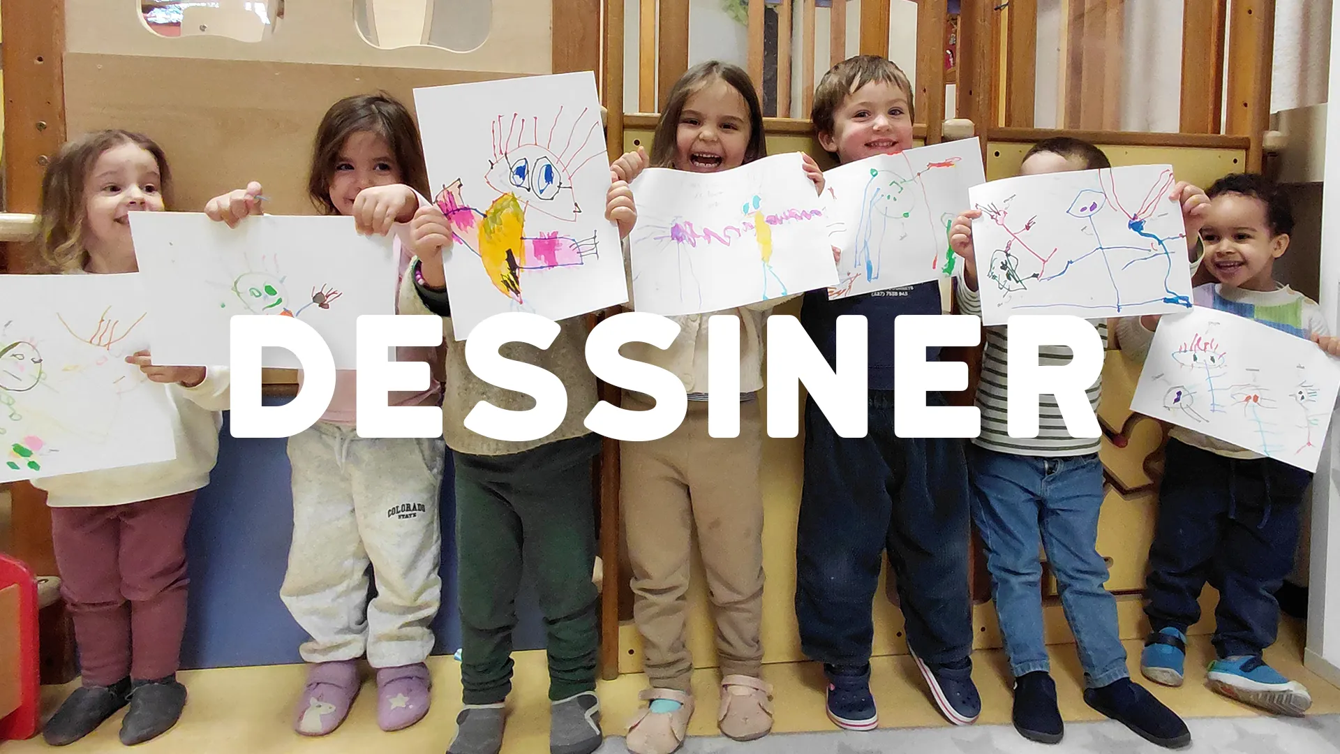 Petits Acrobates Exposition Dessins Enfants Lausanne 00