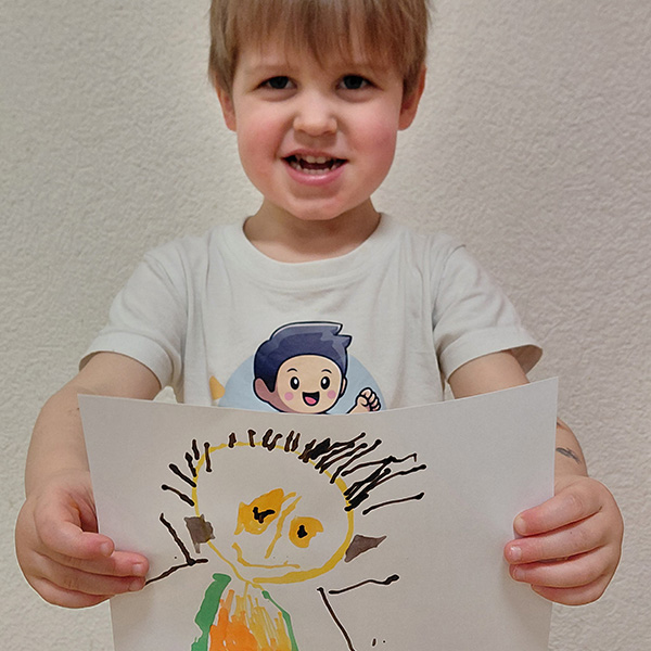 Enfant Dessin Exposition Petits Acrobates Lausanne 01