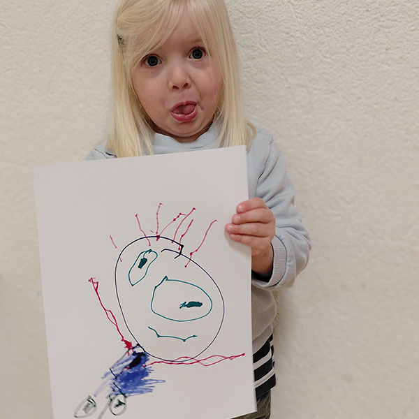 Enfant Dessin Exposition Petits Acrobates Lausanne 02